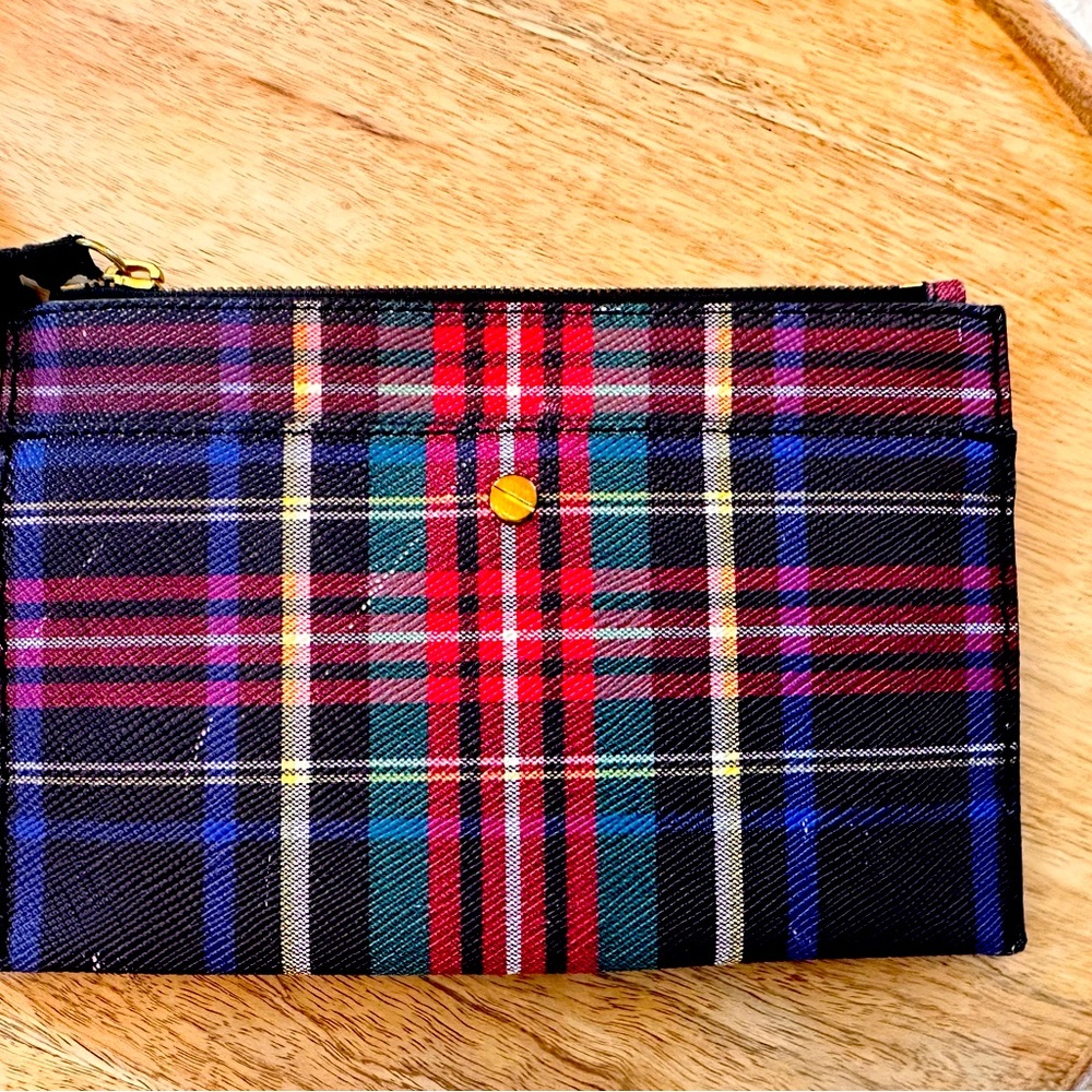 NWT Leather J.Crew Holiday Clutch